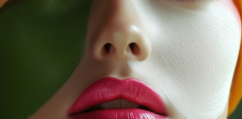 Vibrant Makeup Close-Up